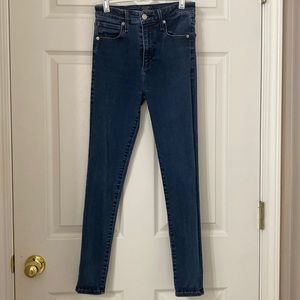 Abercrombie & Fitch Simone high rise super skinny jeans